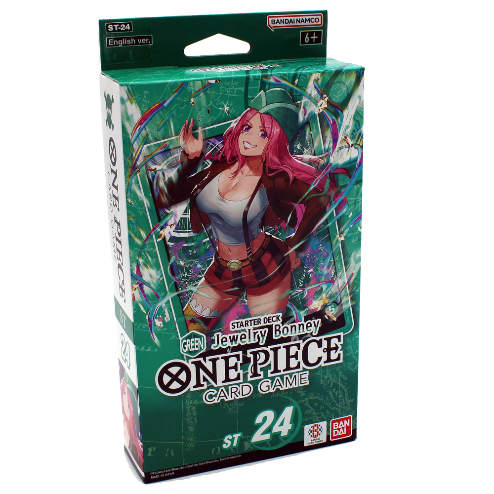 One Piece TCG Green Jewelry Bonney Starter Deck [ST-24]
