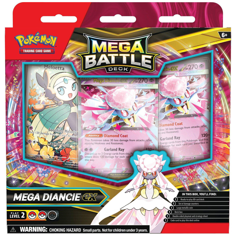 Pokemon TCG Mega Diancie ex Mega Battle Deck