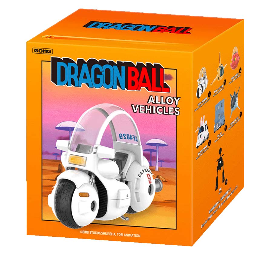 POP MART Dragon Ball Alloy Vehicles Series Figures
