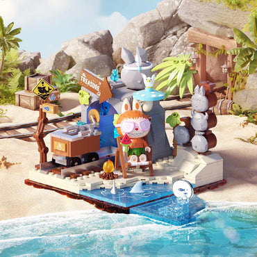 POP MART The Monsters Forest Secret Base Series Blocks Part 2, Seaside Prize