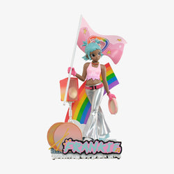 POP MART Peach Riot Rainbow Riot Figurine, Frankie