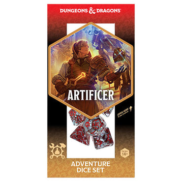 Dungeons & Dragons  D&D Artificer Clear Adventure Dice
