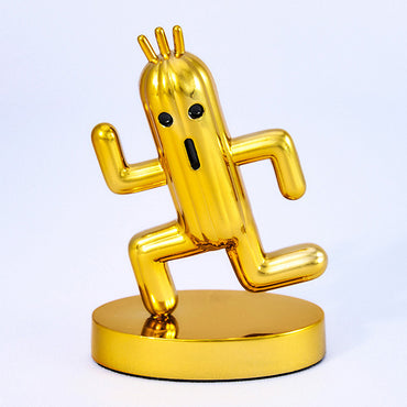 Final Fantasy Bright Arts Gallery Gold Cactuar Figure