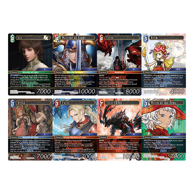 Final Fantasy TCG World Champion Decks 2024