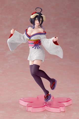 Overlord Coreful Figure Albedo Sakura Kimono Anime Figure Renewal Edition