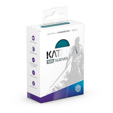 Katana Card Sleeves Standard Size, Great Wave (100)