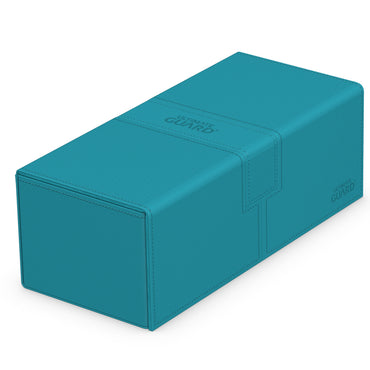 Ultimate Guard Twin Flip'n'Tray 266+ DeckBox, Petrol Monocolor