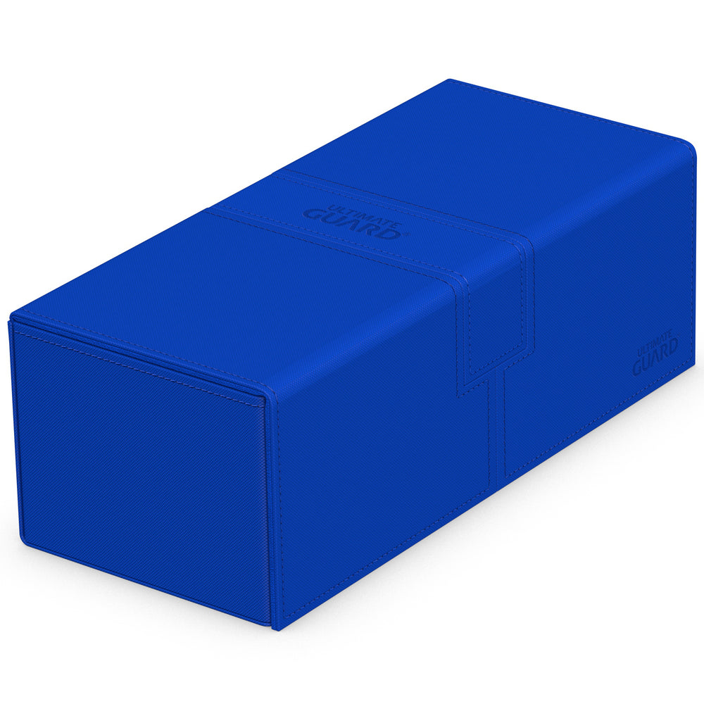 Ultimate Guard Twin Flip'n'Tray 266+ Deck Box, Blue Monocolor