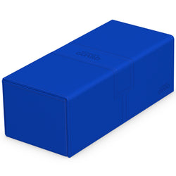 Ultimate Guard Twin Flip'n'Tray 266+ Deck Box, Blue Monocolor