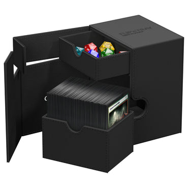 Ultimate Guard FlipnTray 133+ Monocolor, Black