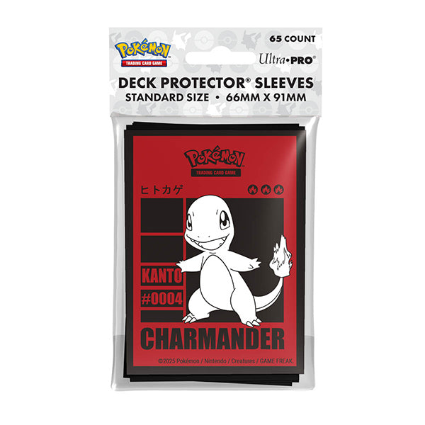 Ultra PRO Pokemon Kanto Charmander Card Sleeves