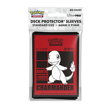 Ultra PRO Pokemon Kanto Charmander Card Sleeves