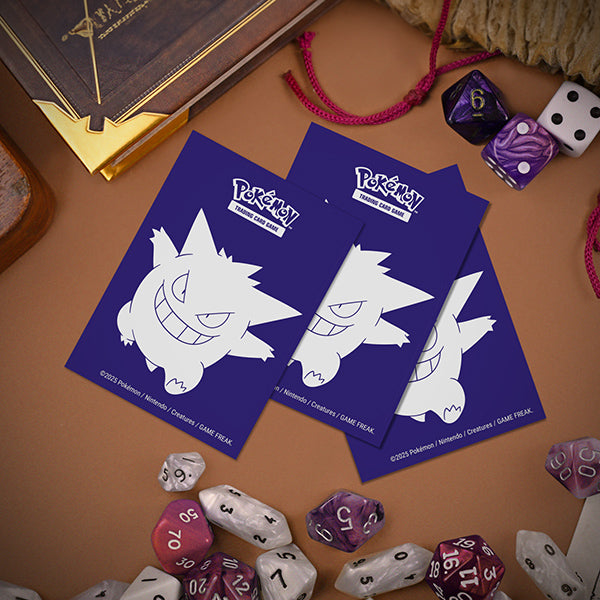 Pokemon Apex Elite Series Gengar Deck Protectors Sleeve, 105ct