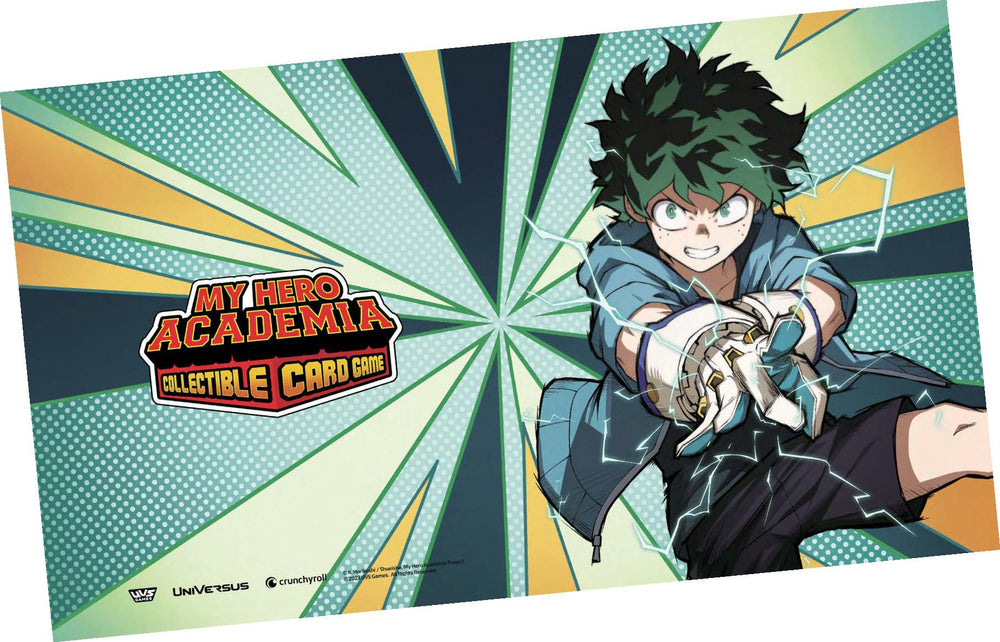 My Hero Academia CCG Set 6 Jet Burn Midoriya Playmat