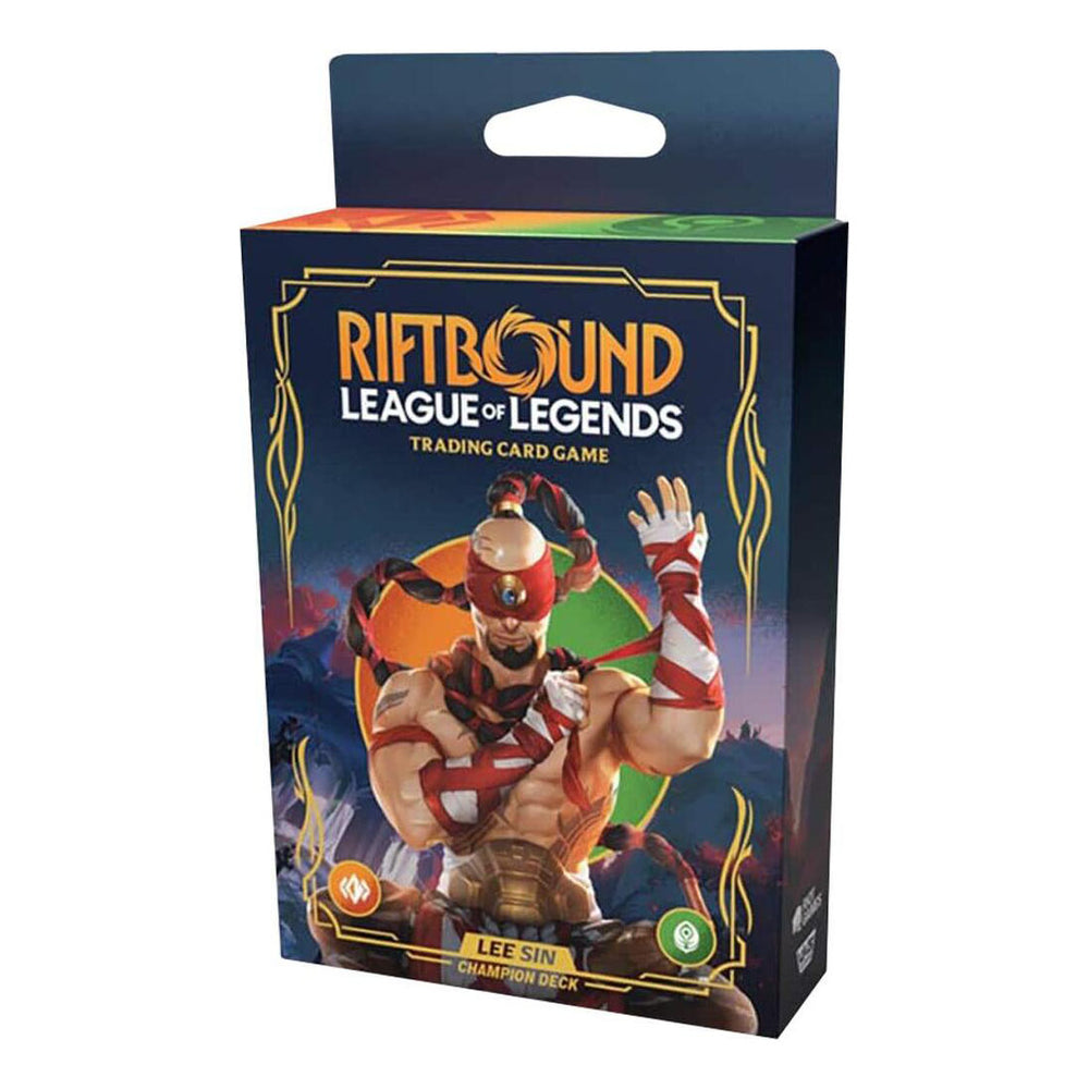 Riftbound League of Legends TCG Set 1 Origins Champion Deck, Lee Sin