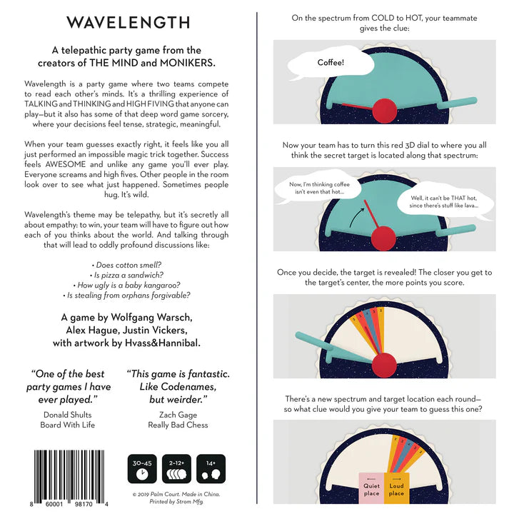 Wavelength Board Game