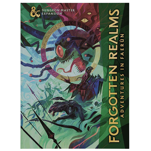 Dungeons & Dragons 5e Adventures in Faerun Compendium Book, Alt Art Cover