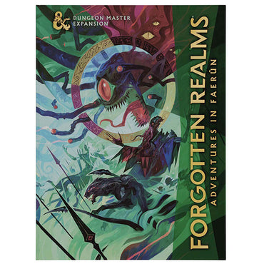 Dungeons & Dragons 5e Adventures in Faerun Compendium Book, Alt Art Cover