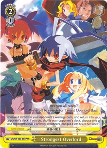 Strongest Overlord (DG/EN-S03-E037 U) [Disgaea]