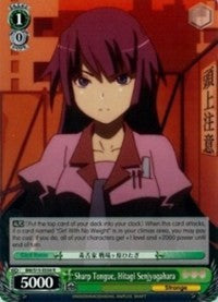Sharp Tongue, Hitagi Senjyogahara (BM/S15-E030 R) [BAKEMONOGATARI]