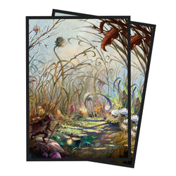 Ultra PRO: MTG Bloomburrow Plains Standard Card Sleeves, 100ct