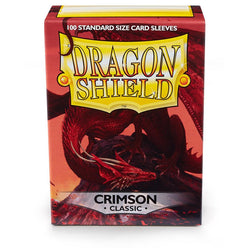 Dragon Shield: Standard 100ct Sleeves - Crimson (Classic)