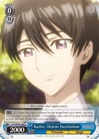 Kaito: Warm Invitation (CCS/WX01-090 C) [Cardcaptor Sakura: Clear Card]