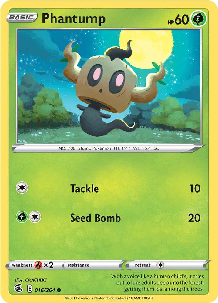 Phantump (016/264) [Sword & Shield: Fusion Strike]