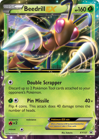 Beedrill EX (XY157) [XY: Black Star Promos]