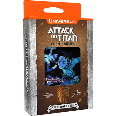 UniVersus CCG: Attack on Titan Battle for Humanity Eren & Armin Challenger Series