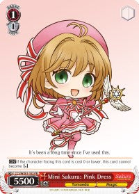 Mini Sakura: Pink Dress (CCS/WX01-103 PR) (Promo) [Cardcaptor Sakura: Clear Card]