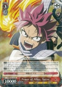 Power of Allies, Natsu (FT/EN-S02-057 R) [Fairy Tail ver.E]