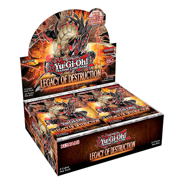 Yu-Gi-Oh: Legacy of Destruction Booster Box Display