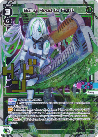 Bang, Read to Fight (WXDi-P065) [Promo Cards]