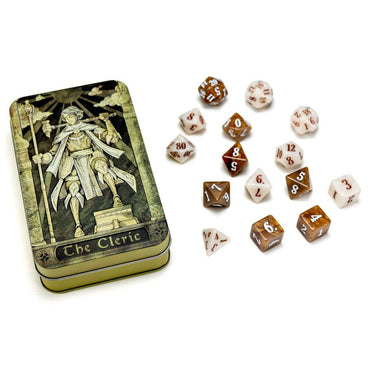 RPG Class Dice: Cleric Set Tin (14 Dice)