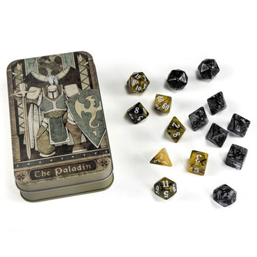 RPG Class Dice: the Paladin Set Tin (15 Dice)