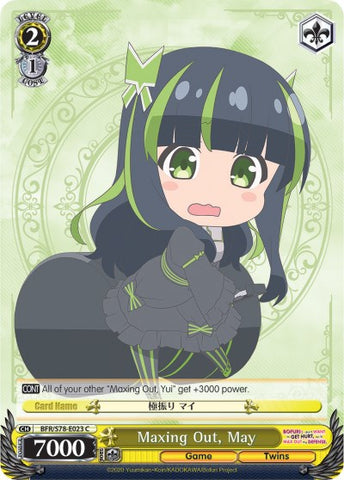 Maxing Out, May (BFR/S78-E023 C) [BOFURI: I Don't Want to Get Hurt, so I'll Max Out My Defense]