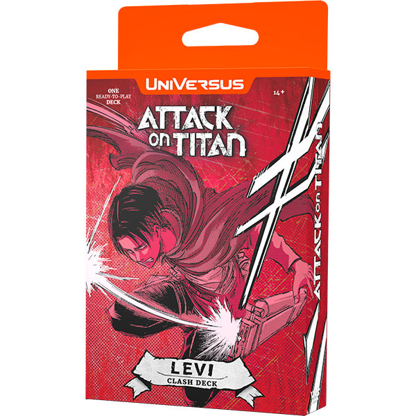 UniVersus CCG: Attack on Titan Battle for Humanity Levi Clash Deck