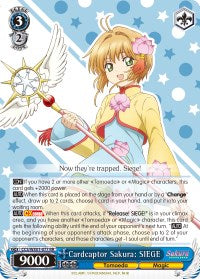 Cardcaptor Sakura: SIEGE (CCS/WX01-077 RR) [Cardcaptor Sakura: Clear Card]