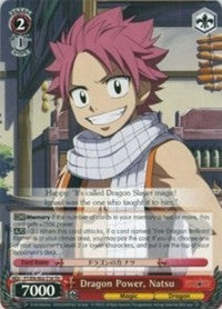 Dragon Power, Natsu (FT/EN-S02-T16 TD) [Fairy Tail ver.E]