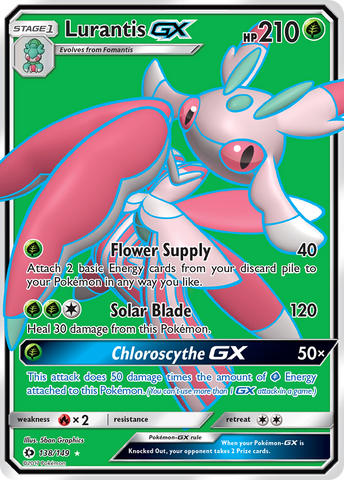 Lurantis GX (138/149) [Sun & Moon: Base Set]