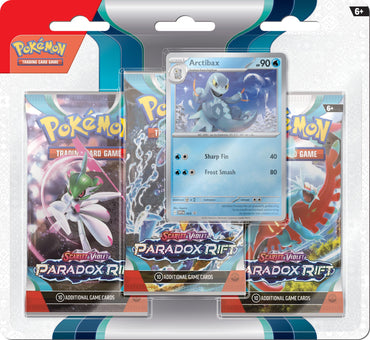 Scarlet & Violet: Paradox Rift - 3-Pack Blisters (Arctibax)