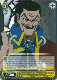 Phantom Lord Master, Jose (FT/EN-S02-017 U) [Fairy Tail ver.E]