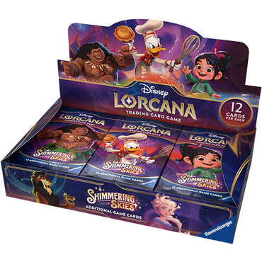 Disney Lorcana: Shimmering Skies Booster Box (24 Packs) - PRE-SALE