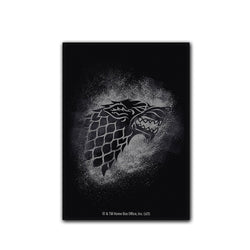 Dragon Shield: Standard 100ct Brushed Art Sleeves - Game of Thrones (House Stark)