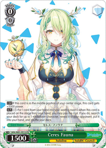 Ceres Fauna (HOL/W91-PE13 PR) (Promo) [hololive production]