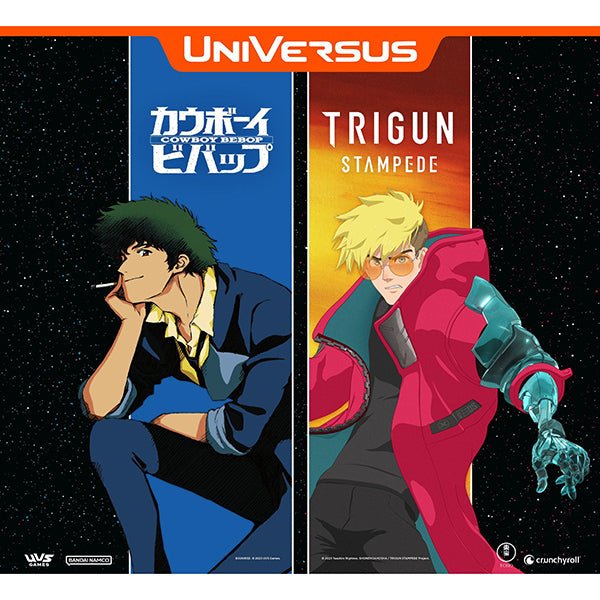 UniVersus: Challenger Series: Cowboy Bebop & Trigun Stampede Deck Display Box (4pc x 4pc)