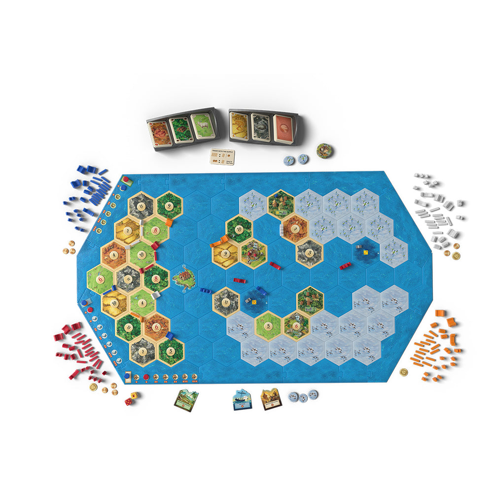 CATAN® Explorers & Pirates Board Game Expansion