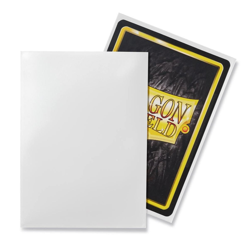 Dragon Shield: Standard 100ct Sleeves - White (Classic)