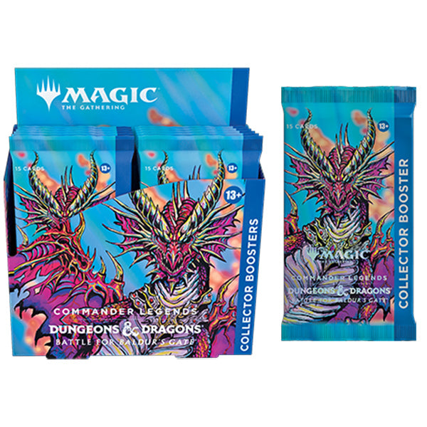 MTG Commander Legends: Battle for Baldur's Gate Collector Booster Box Display
